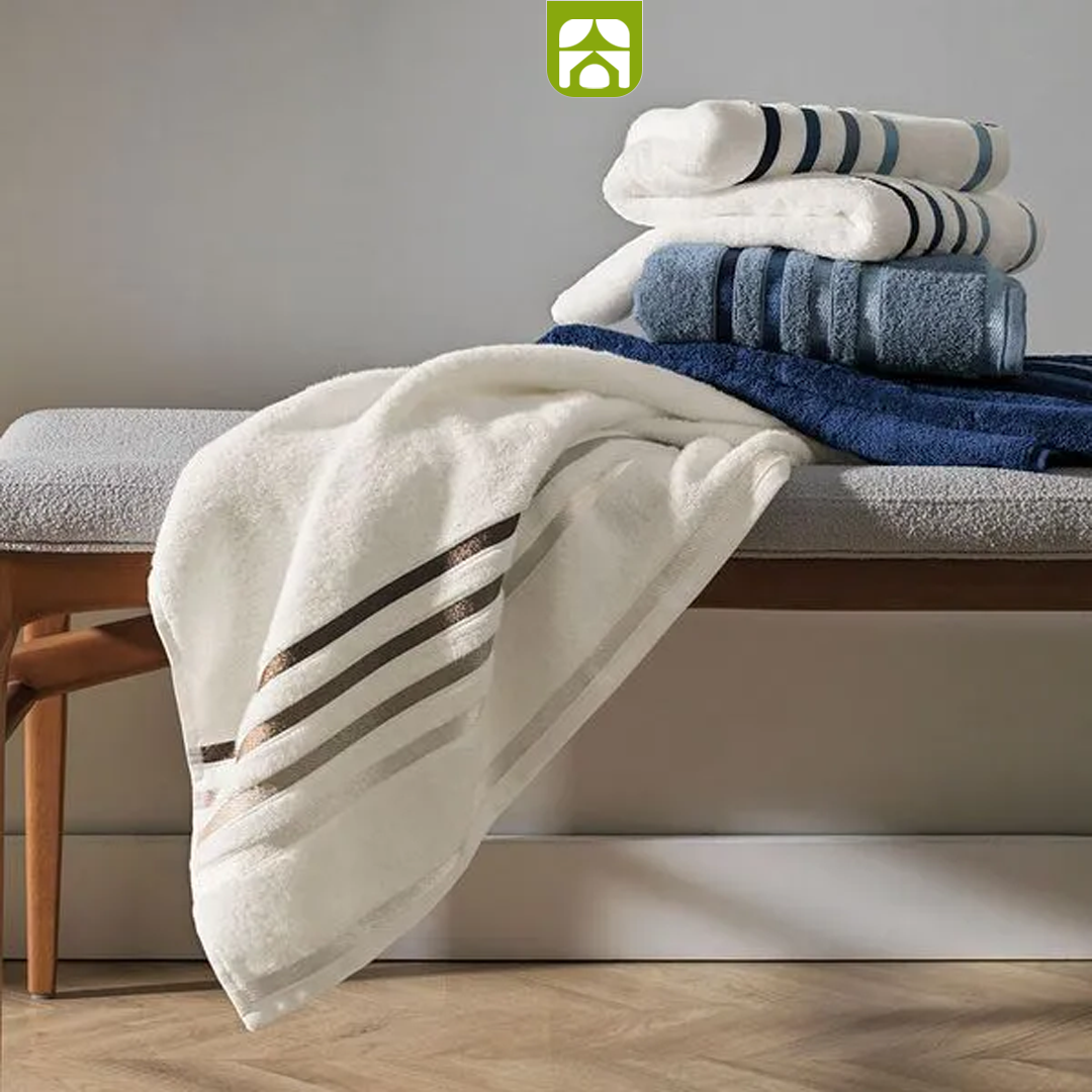 Kit com 15 Toalhas Super Banhão de Alta Maciez e Absorção + 5 Toalhas de Rosto de Brinde